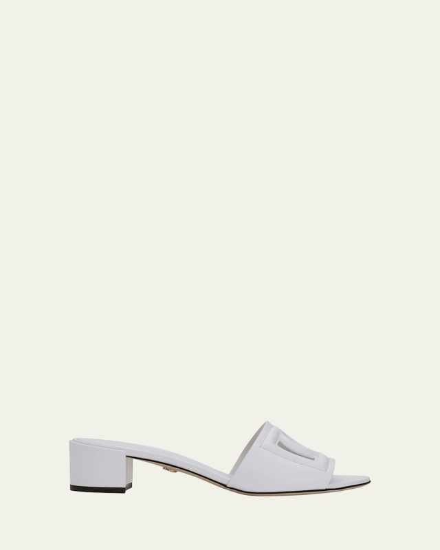 40mm DG Cutout Leather Slide